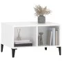 Mesa de centro madera contrachapada blanco 60x50x36,5 cm de vidaXL, Mesas de centro - Ref: Foro24-821036, Precio: 54,40 €, De...