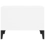 Mesa de centro madera contrachapada blanco 60x50x36,5 cm de vidaXL, Mesas de centro - Ref: Foro24-821036, Precio: 55,09 €, De...