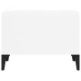 Mesa de centro madera contrachapada blanco 60x50x36,5 cm de vidaXL, Mesas de centro - Ref: Foro24-821036, Precio: 54,40 €, De...