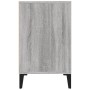 Mueble zapatero madera contrachapada gris Sonoma 102x36x60 cm de vidaXL, Zapateros y organizadores de calzado - Ref: Foro24-8...