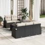 Conjunto de sofá de jardín Negro 55 x 55 x 37 cm en Sofás de exterior | Comprar online en Foru.es