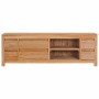Mueble de TV de madera maciza de acacia 115x30x40 cm en Muebles TV | Comprar online en Foru.es