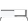 Mesa de centro madera contrachapada blanco 90x50x36,5 cm de vidaXL, Mesas de centro - Ref: Foro24-821052, Precio: 49,94 €, De...