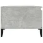 Mesa de centro madera contrachapada gris hormigón 90x50x36,5 cm de vidaXL, Mesas de centro - Ref: Foro24-821056, Precio: 70,0...