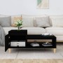 Mesa de centro madera contrachapada negro 100x50x45 cm de vidaXL, Mesas de centro - Ref: Foro24-821125, Precio: 54,91 €, Desc...