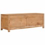 Mueble de TV madera maciza de teca 100x30x35 cm en Muebles TV | Comprar online en Foru.es