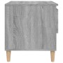Mesitas de noche 2 uds contrachapada gris Sonoma 50x46x50 cm de vidaXL, Mesitas de noche - Ref: Foro24-819545, Precio: 74,95 ...
