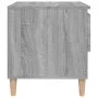 Mesitas de noche 2 uds contrachapada gris Sonoma 50x46x50 cm de vidaXL, Mesitas de noche - Ref: Foro24-819545, Precio: 63,07 ...