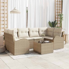 Conjunto de sofá de jardín Beige 55 x 55 x 37 cm en Sofás de exterior | Comprar online en Foru.es