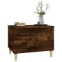 Mesa de centro madera contrachapada roble ahumado 60x44,5x45 cm de vidaXL, Mesas de centro - Ref: Foro24-819569, Precio: 64,1...