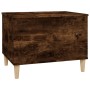 Mesa de centro madera contrachapada roble ahumado 60x44,5x45 cm de vidaXL, Mesas de centro - Ref: Foro24-819569, Precio: 64,1...