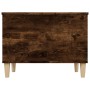 Mesa de centro madera contrachapada roble ahumado 60x44,5x45 cm de vidaXL, Mesas de centro - Ref: Foro24-819569, Precio: 64,1...