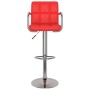Taburetes de cocina 2 unidades cuero sintético rojo en Taburetes de cocina | Comprar online en Foru.es
