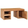 Mesa de centro de madera maciza de teca 90x50x40 cm en Mesas de centro | Comprar online en Foru.es