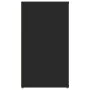 Aparador de madera contrachapada negro 100x33x59,5 cm de vidaXL, Aparadores - Ref: Foro24-820997, Precio: 107,61 €, Descuento: %