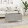 Mesa de centro madera contrachapada gris hormigón 90x44,5x45 cm de vidaXL, Mesas de centro - Ref: Foro24-819584, Precio: 62,9...