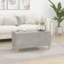 Mesa de centro madera contrachapada gris hormigón 90x44,5x45 cm de vidaXL, Mesas de centro - Ref: Foro24-819584, Precio: 62,9...