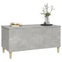 Mesa de centro madera contrachapada gris hormigón 90x44,5x45 cm de vidaXL, Mesas de centro - Ref: Foro24-819584, Precio: 62,9...