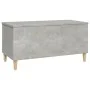 Mesa de centro madera contrachapada gris hormigón 90x44,5x45 cm de vidaXL, Mesas de centro - Ref: Foro24-819584, Precio: 62,9...