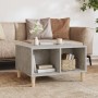 Mesa de centro madera contrachapada gris hormigón 60x50x36,5 cm de vidaXL, Mesas de centro - Ref: Foro24-821032, Precio: 38,3...
