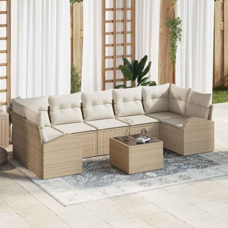 Conjunto de sofá de jardín Beige 55 x 55 x 37 cm en Sofás de exterior | Comprar online en Foru.es