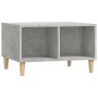Mesa de centro madera contrachapada gris hormigón 60x50x36,5 cm de vidaXL, Mesas de centro - Ref: Foro24-821032, Precio: 38,3...