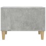 Mesa de centro madera contrachapada gris hormigón 60x50x36,5 cm de vidaXL, Mesas de centro - Ref: Foro24-821032, Precio: 38,3...