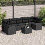 Conjunto de sofá de jardín Negro 55 x 55 x 37 cm en Sofás de exterior | Comprar online en Foru.es