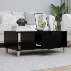 Mesa de centro madera contrachapada negro 90x50x36,5 cm de vidaXL, Mesas de centro - Ref: Foro24-821061, Precio: 49,22 €, Des...