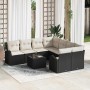Conjunto de sofá de jardín Negro 55 x 55 x 37 cm en Sofás de exterior | Comprar online en Foru.es