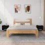 Mesitas de noche 2 uds contrachapada negro 50x46x50 cm de vidaXL, Mesitas de noche - Ref: Foro24-819535, Precio: 63,61 €, Des...