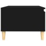 Mesa de centro madera contrachapada negro 90x50x36,5 cm de vidaXL, Mesas de centro - Ref: Foro24-821045, Precio: 55,89 €, Des...