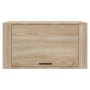 Mueble zapatero pared contrachapada roble Sonoma 70x35x38 cm de vidaXL, Zapateros y organizadores de calzado - Ref: Foro24-82...