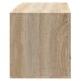 Mueble zapatero pared contrachapada roble Sonoma 70x35x38 cm de vidaXL, Zapateros y organizadores de calzado - Ref: Foro24-82...