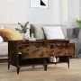 Side tables 2 units smoked oak plywood 50x46x50 cm by vidaXL, Side tables - Ref: Foro24-819559, Price: 76,77 €, Discount: %