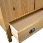 Armario de 2 puertas Hill madera maciza pino 89x50x170cm en Armarios roperos | Comprar online en Foru.es