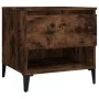 Mesas auxiliares 2 uds contrachapada roble ahumado 50x46x50 cm de vidaXL, Mesas auxiliares - Ref: Foro24-819559, Precio: 76,7...
