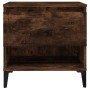 Mesas auxiliares 2 uds contrachapada roble ahumado 50x46x50 cm de vidaXL, Mesas auxiliares - Ref: Foro24-819559, Precio: 77,5...