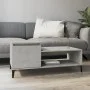Mesa de centro madera contrachapada gris hormigón 100x50x45 cm de vidaXL, Mesas de centro - Ref: Foro24-821136, Precio: 48,62...