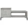 Mesa de centro madera contrachapada gris hormigón 100x50x45 cm de vidaXL, Mesas de centro - Ref: Foro24-821136, Precio: 48,62...