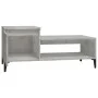 Mesa de centro madera contrachapada gris hormigón 100x50x45 cm de vidaXL, Mesas de centro - Ref: Foro24-821136, Precio: 48,62...