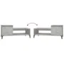 Mesa de centro madera contrachapada gris hormigón 100x50x45 cm de vidaXL, Mesas de centro - Ref: Foro24-821136, Precio: 48,62...