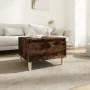 Mesa auxiliar madera contrachapada roble ahumado 50x46x35 cm de vidaXL, Mesas auxiliares - Ref: Foro24-819510, Precio: 36,61 ...