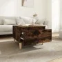 Mesa auxiliar madera contrachapada roble ahumado 50x46x35 cm de vidaXL, Mesas auxiliares - Ref: Foro24-819510, Precio: 36,61 ...
