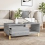 Mesa de centro madera contrachapada gris Sonoma 90x50x36,5 cm de vidaXL, Mesas de centro - Ref: Foro24-821050, Precio: 74,35 ...