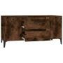 Mueble de TV madera contrachapada roble ahumado 102x44,5x50 cm de vidaXL, Muebles TV - Ref: Foro24-819609, Precio: 72,41 €, D...