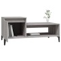 Mesa de centro madera contrachapada gris Sonoma 100x50x45 cm de vidaXL, Mesas de centro - Ref: Foro24-821138, Precio: 50,70 €...