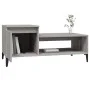 Sonoma gray plywood coffee table 100x50x45 cm by vidaXL, Coffee table - Ref: Foro24-821138, Price: 50,26 €, Discount: %
