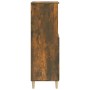 Aparador alto madera contrachapada roble ahumado 60x36x110 cm de vidaXL, Aparadores - Ref: Foro24-821225, Precio: 78,38 €, De...