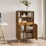 Aparador alto madera contrachapada roble ahumado 60x36x110 cm de vidaXL, Aparadores - Ref: Foro24-821225, Precio: 77,45 €, De...